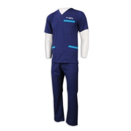 NU056 custom-made clinic uniform suit male supervisor medical care staff uniform 65% polyester 35% cotton clinic uniform garment factory   hospital cleaner uniform NU056 custom-made clinic uniform suit male supervisor medical care staff uniform 65% polyester 35% cotton clinic uniform garment factory   hospital cleaner uniform
